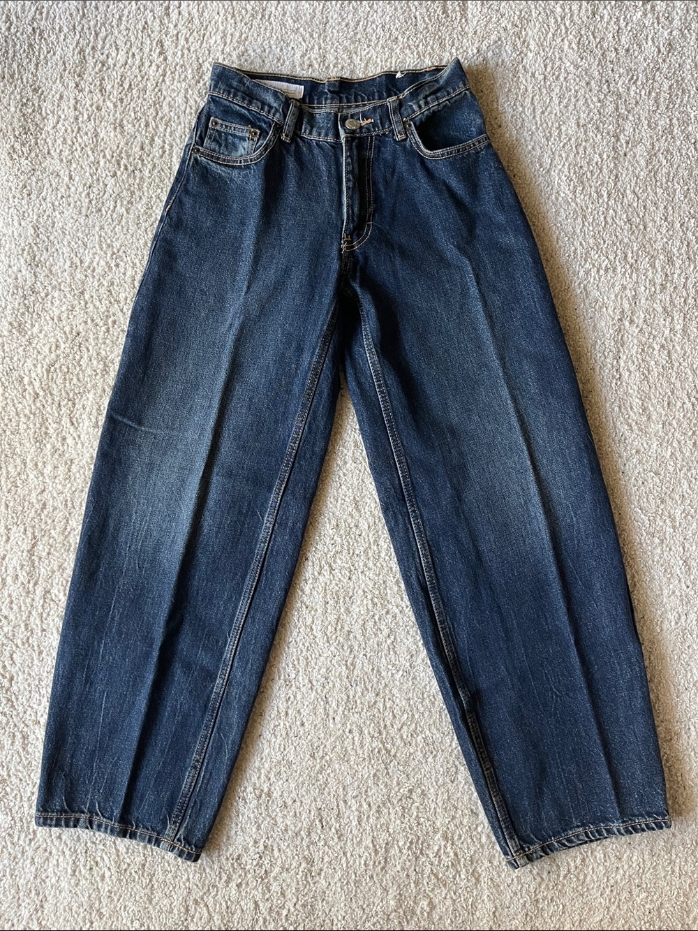 Zara wide leg barrel jeans size 0 - Picture 1 of 4